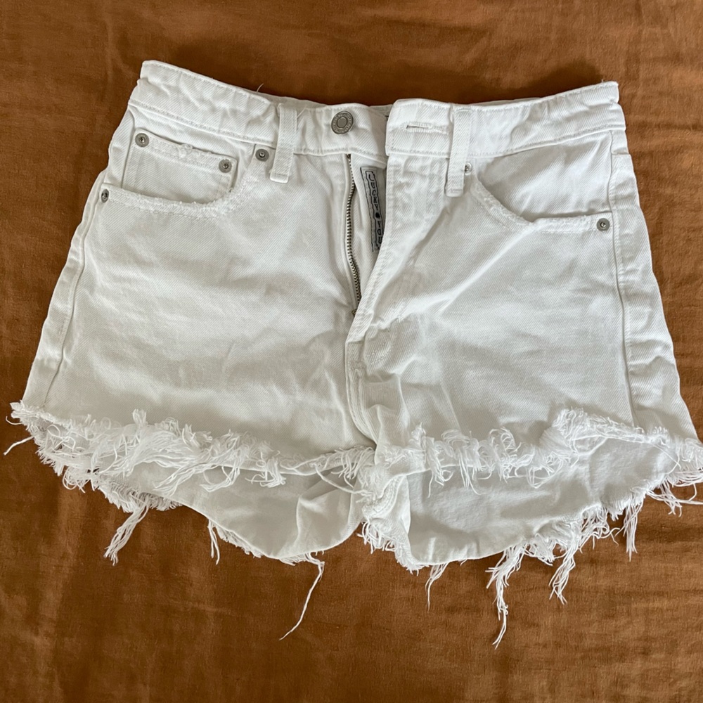 Lucky brand high waisted cut offs